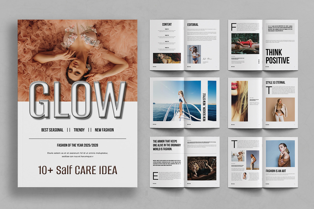 Lifestyle Magazine Design Layout, a Magazine Template by ContestDesign (Photo 1 of 3)