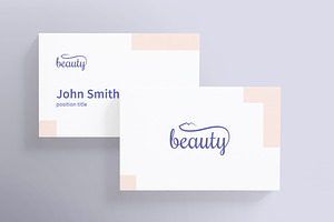 Skin Beauty Clinic Business Card