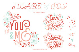 Heart of Joy (Clipart)