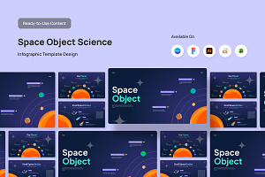 Space Objects Science Infographic V1, a Presentation Template by productype1