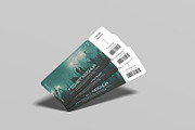 Ticket Mockup, an Advertising Mockup by ZifaraDesign (Thumbnail 10 of 11)