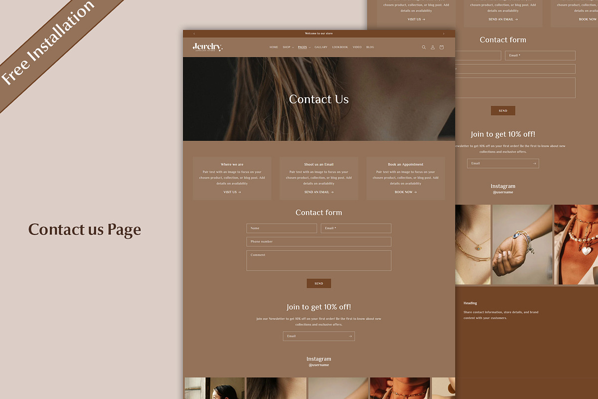 Jewelry Shopify Theme, a Shopify Template by QuickArtisan (Photo 11 of 13)