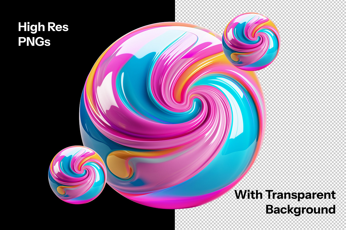 35 Textured Spheres Pack, an Object Graphic by neueworld (Photo 2 of 6)