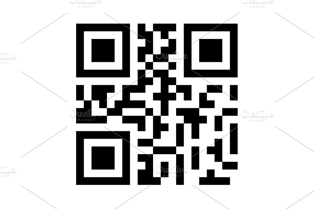 QR code sample, a Graphic by Anno Urbis