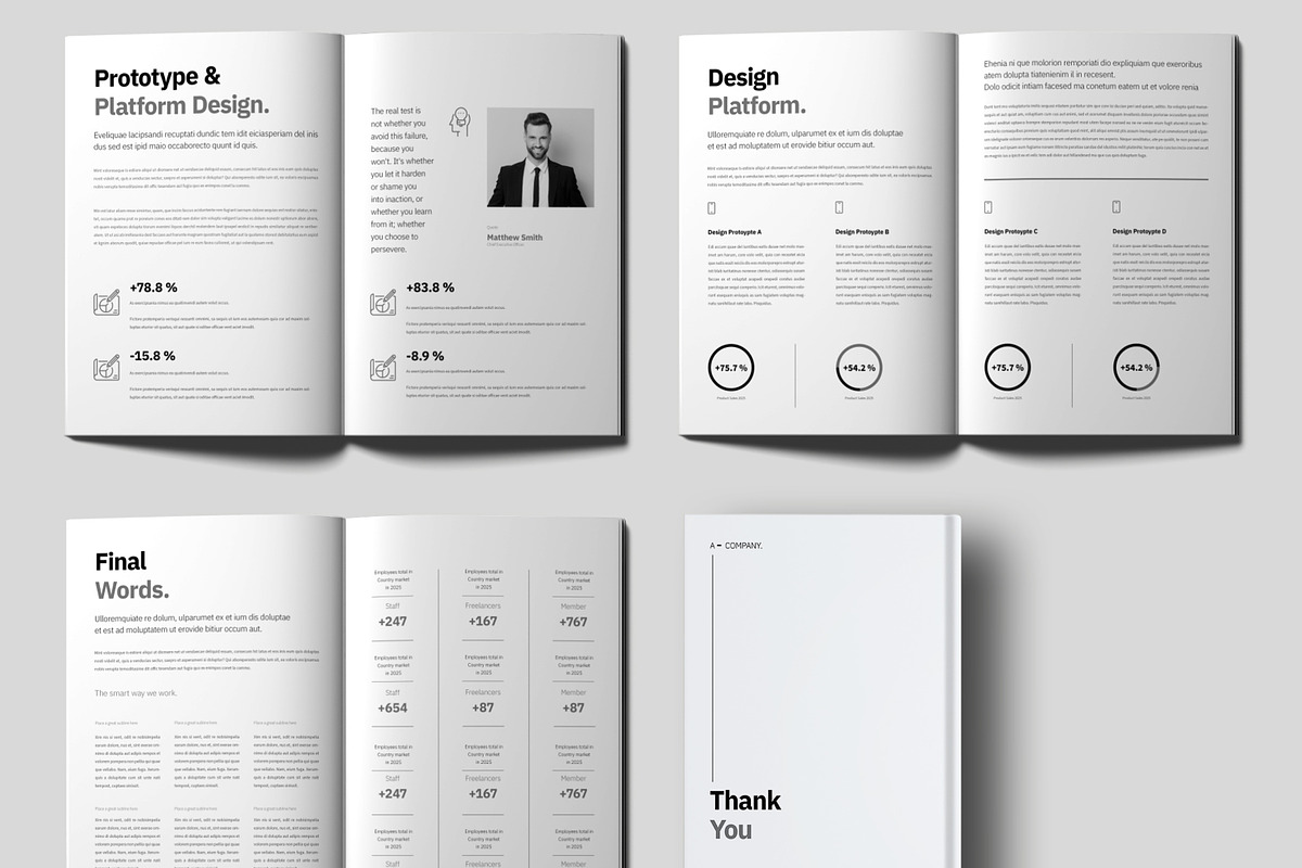 White Paper Template, a Brochure Template by ContestDesign (Photo 4 of 4)