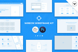 Wireon Web Wireframe Kit