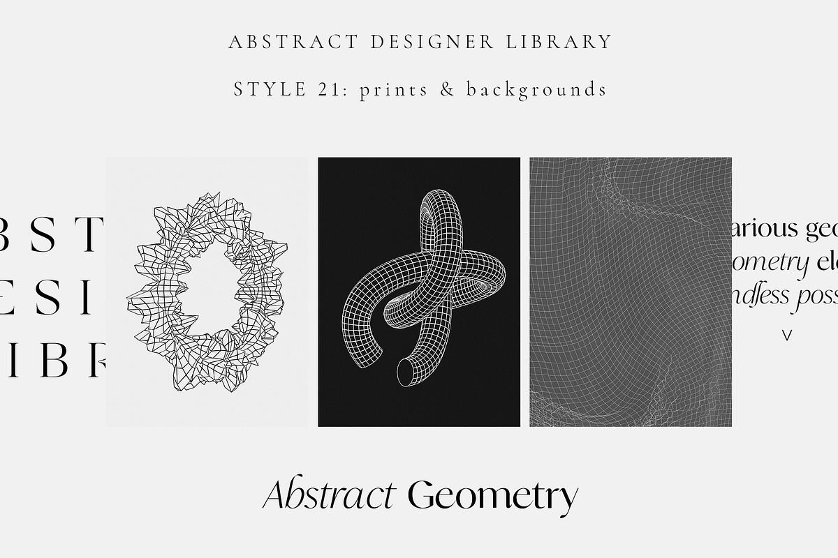 ABSTRACT DESIGN LIBRARY shapes, an Object Graphic by Lana Elanor (Photo 44 of 56)