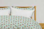 Rabbits & Carrots Repeat Pattern, a Pattern Graphic by Forest Lily (Thumbnail 9 of 11)