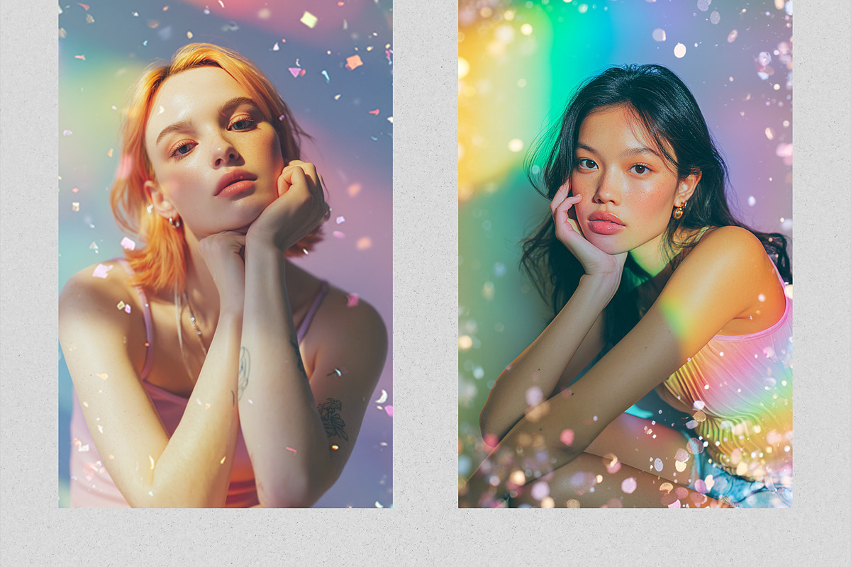 Festive Confetti Overlays, a Texture Graphic by PhotoSpirit (Photo 2 of 8)