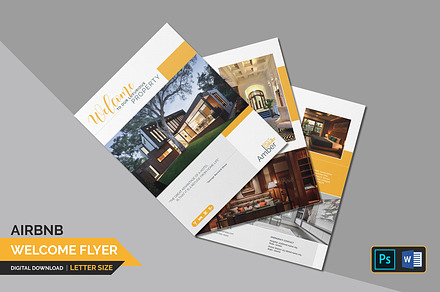 Welcome Book Flyer Template, a Flyer Template by crazyOWL