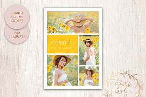 PSD Photo Price Card Template 24