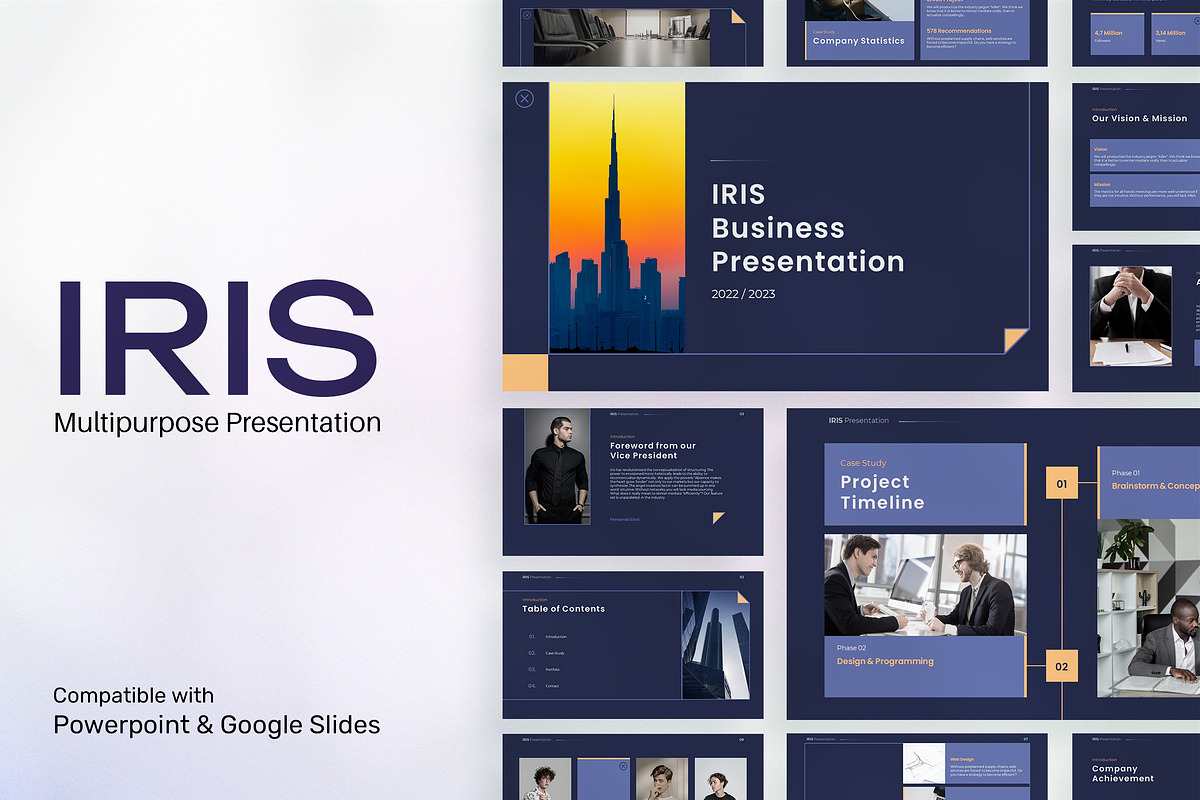 Iris - Business Presentation, a Presentation Template by Birka Studio (Photo 1 of 4)