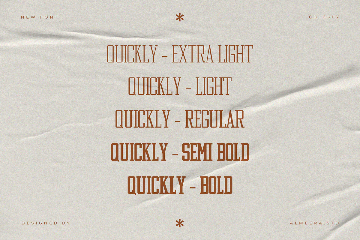 Quickly — Variable Slab Serif Font, a Slab Serif Font by Almeera Std (Photo 6 of 9)