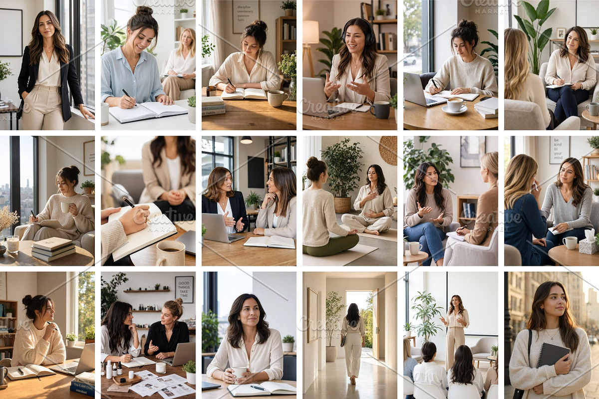 Life Coach Stock Photos, a Business Photo by Selenique Studio (Photo 7 of 9)
