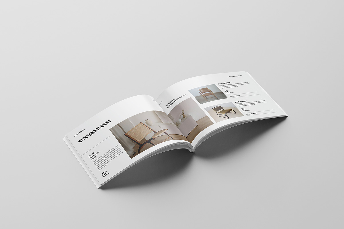 Furniture Catalog Template, a Brochure Template by Spark_Creative (Photo 4 of 14)