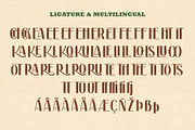 Withcher Beauty | Ligature Sans, a Sans Serif Font by Almeera Std (Thumbnail 2 of 9)