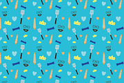 Father's Day Seamless Pattern, a Pattern Graphic by IFBdesign (Thumbnail 2 of 3)