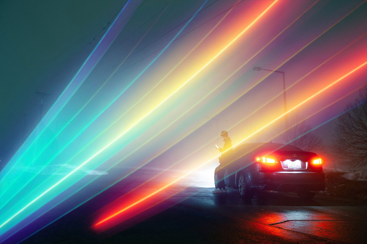 120 Retro Lights Photo Overlays, a Texture Graphic by ArtistMef (Photo 13 of 14)