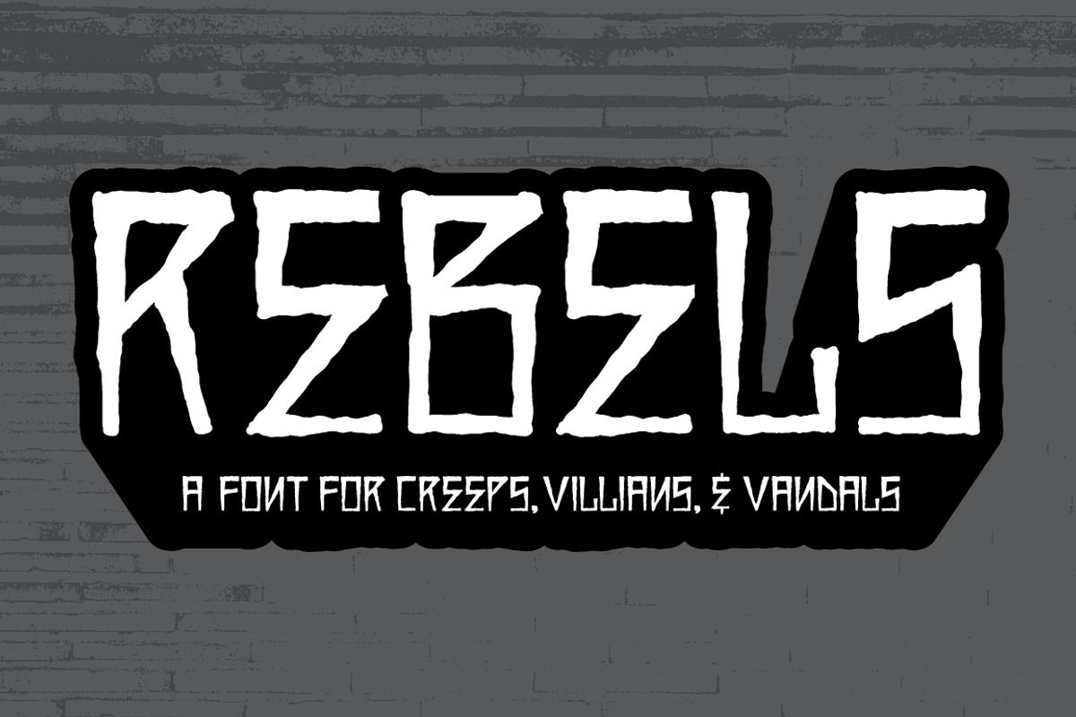 Rebels font