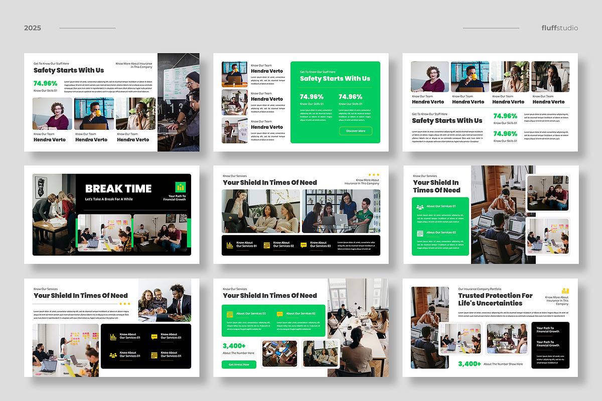 Insurance & Investment Powerpoint preview 3