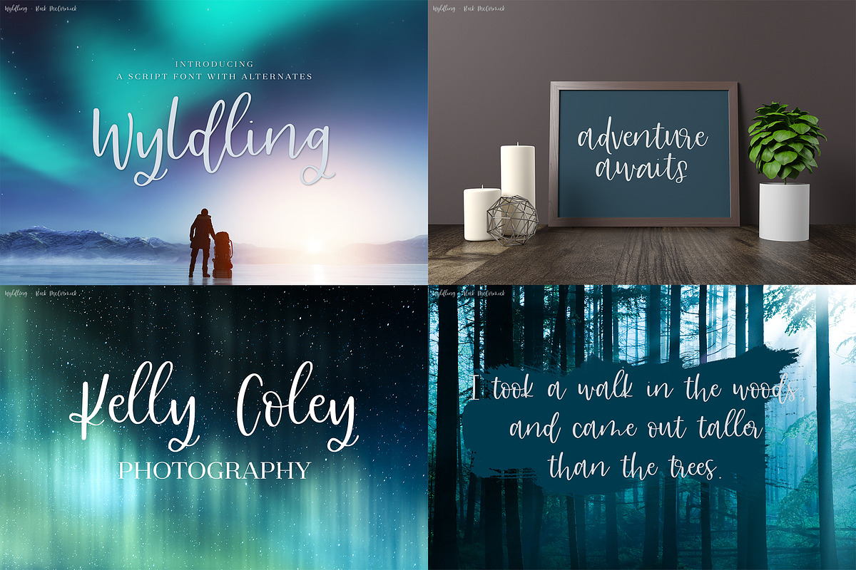 The Winter Font Bundle, a Script Font by Beck McCormick (Photo 9 of 9)