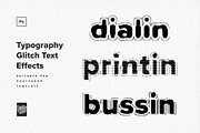 Typography Glitch Text Effects, a Layer Style Add-On by Creative Veila (Thumbnail 9 of 10)