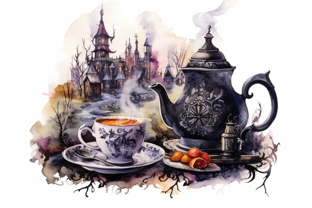 Gothic Alice in Wonderland, a Background Graphic by Whiskey Bee Boutique (Photo 7 of 7)