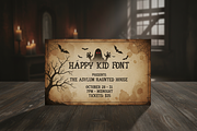 Bakaye Display Font | Grunge Horror, a Font by Astuti Studio (Thumbnail 2 of 13)