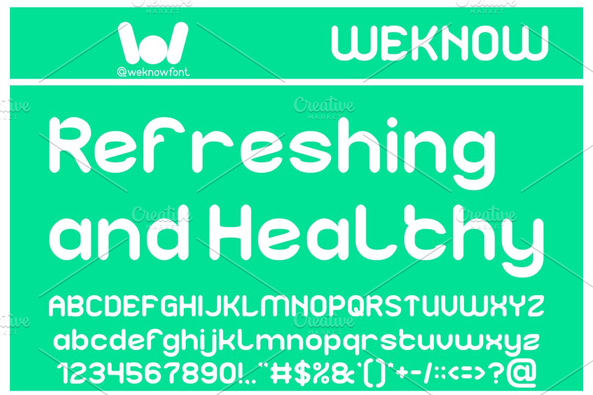 Bubbly Water font, a Font by weknow (Photo 3 of 8)