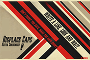 Bigplace, Roman & Caps, a Slab Serif Font by deFharo (Thumbnail 10 of 11)