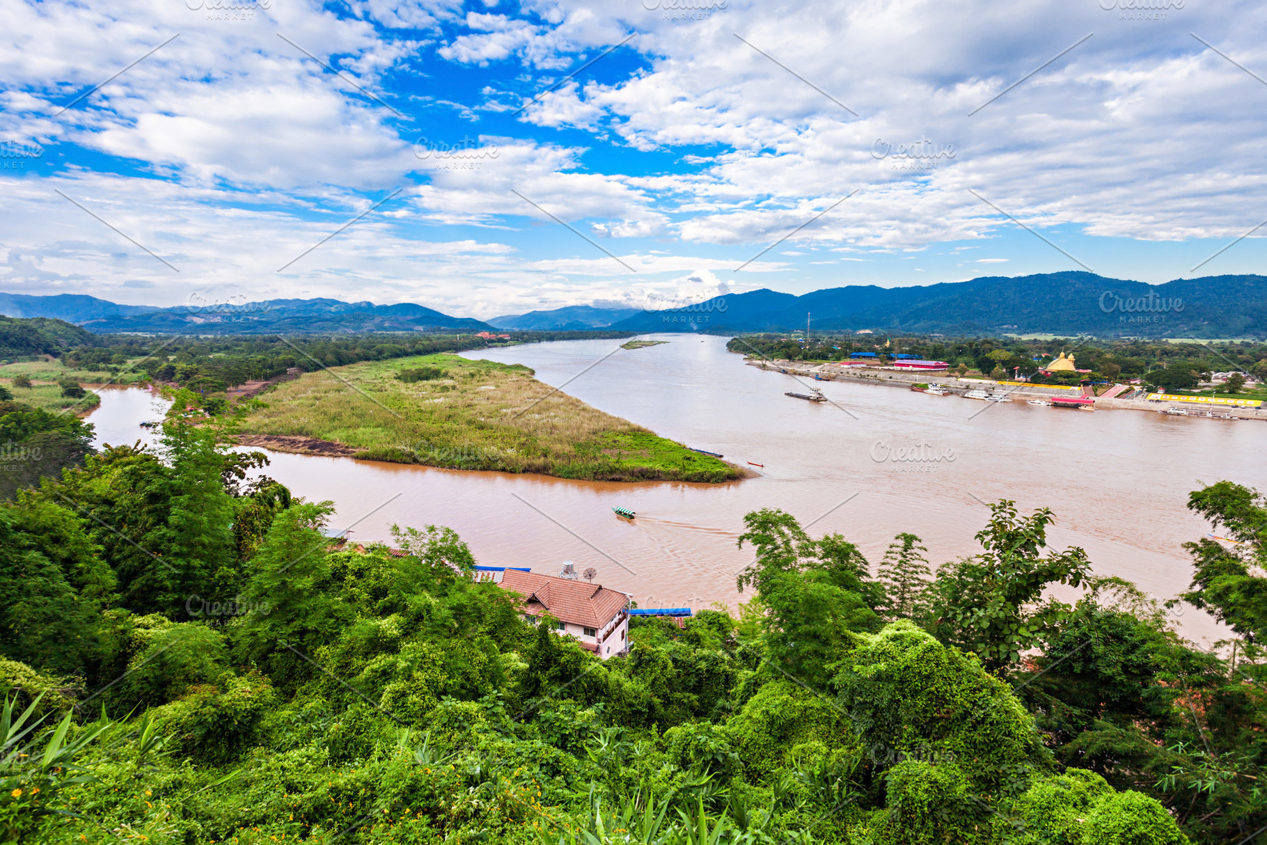 Golden Triangle, Thailand, a Photo by saiko3p