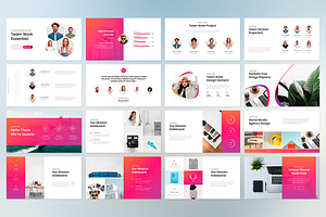 Rallen Powerpoint Template Design