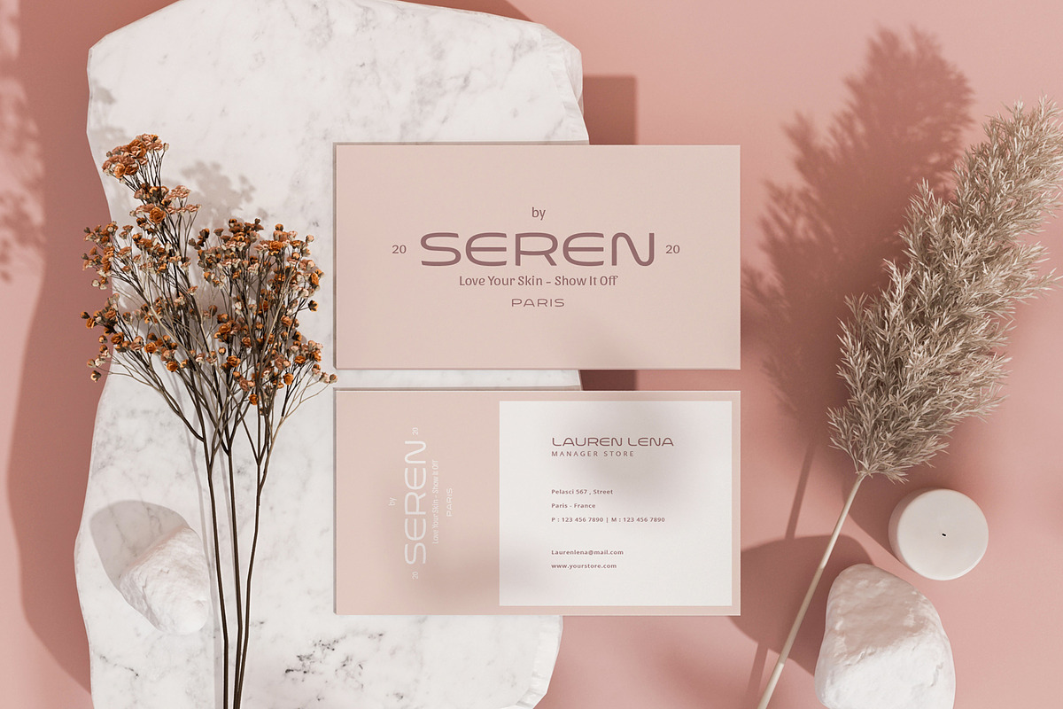 Natura Cosmetics  |  Branding Kit, a Branding & Logo Template by Jiwstudio (Photo 17 of 22)