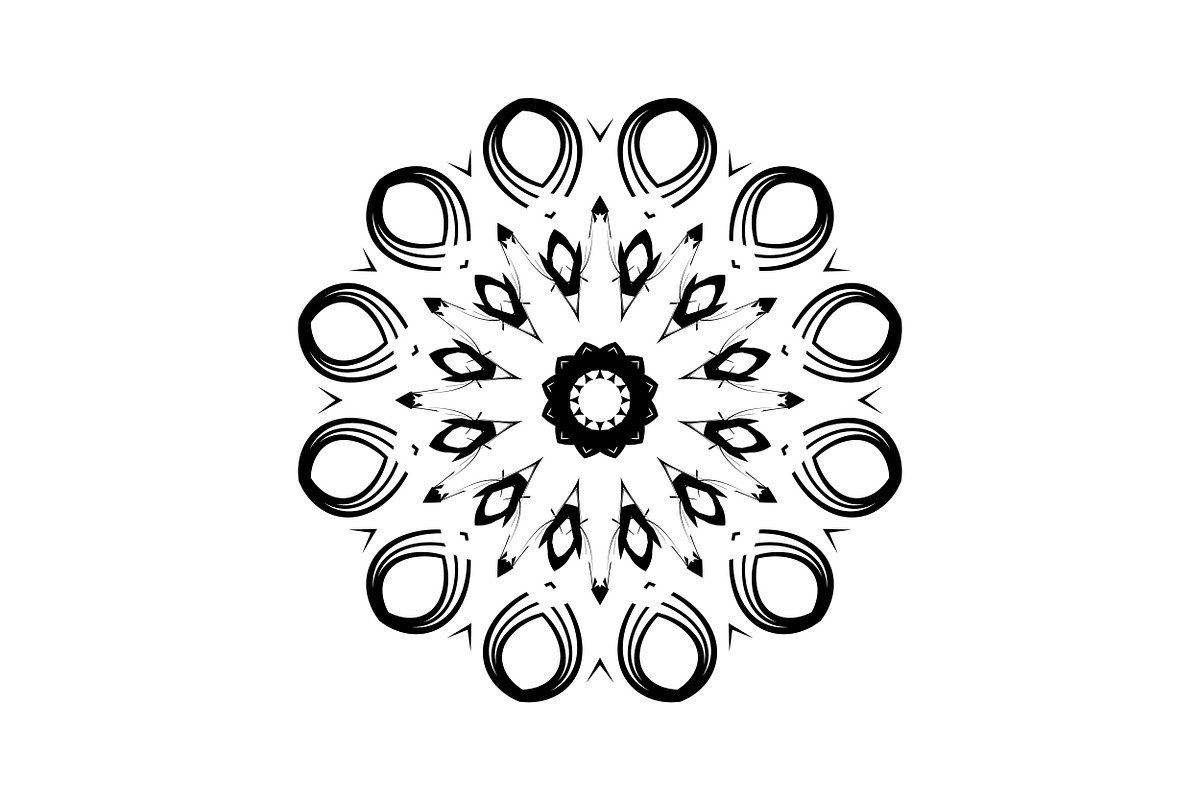 High Quality Mandala Clipart Bundle, a Decorative Illustration by NJ Himel (Photo 16 of 103)