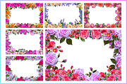 Flower Border, a Background Photo by Forhadx5 (Thumbnail 2 of 5)
