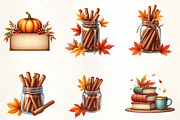 Autumn Photography Clipart, an Illustration by CrexoraLab (Thumbnail 3 of 5)