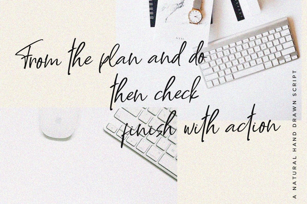 Ferments // Handwritten Scripts preview 6