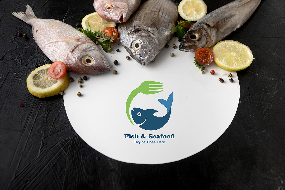 Seafood & Fish Restaurant Logo preview 5