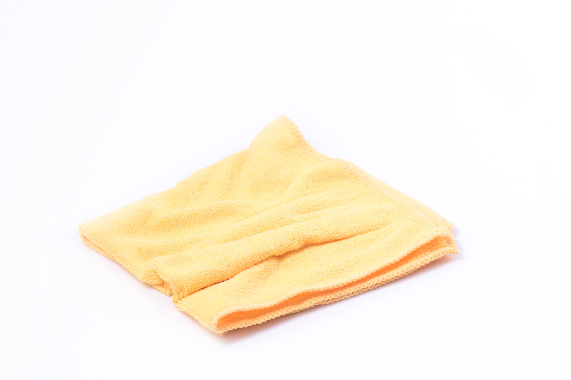 Yellow rag isolated featuring rag, cleaning, and hand, an Abstract ...