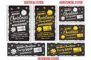 Merry Christmas Flyer, a Flyer Template by Creative  designer (Thumbnail 1 of 5)