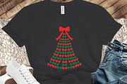 Coquette Bows Christmas Tree PNG, an Illustration by designcity5 (Thumbnail 5 of 8)