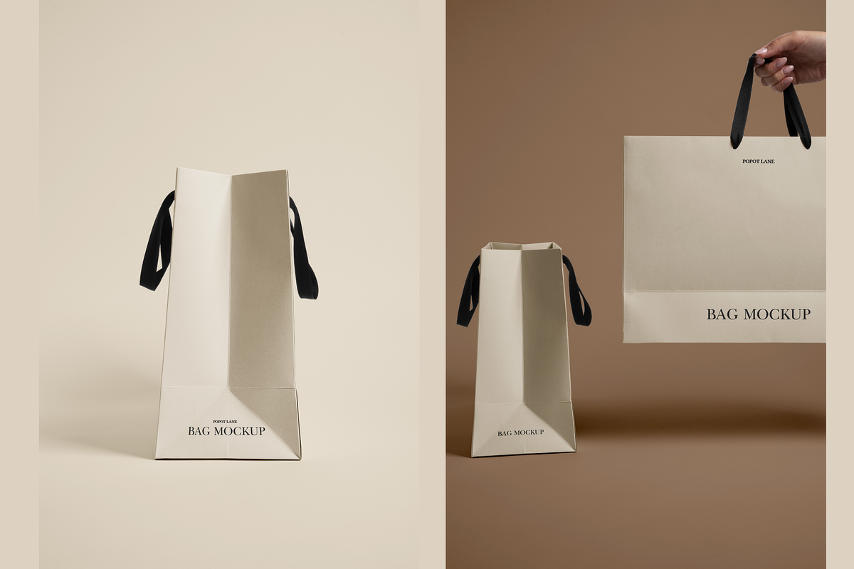 Premium Bag Mockup, a Product Mockup by PopotLane (Photo 2 of 11)