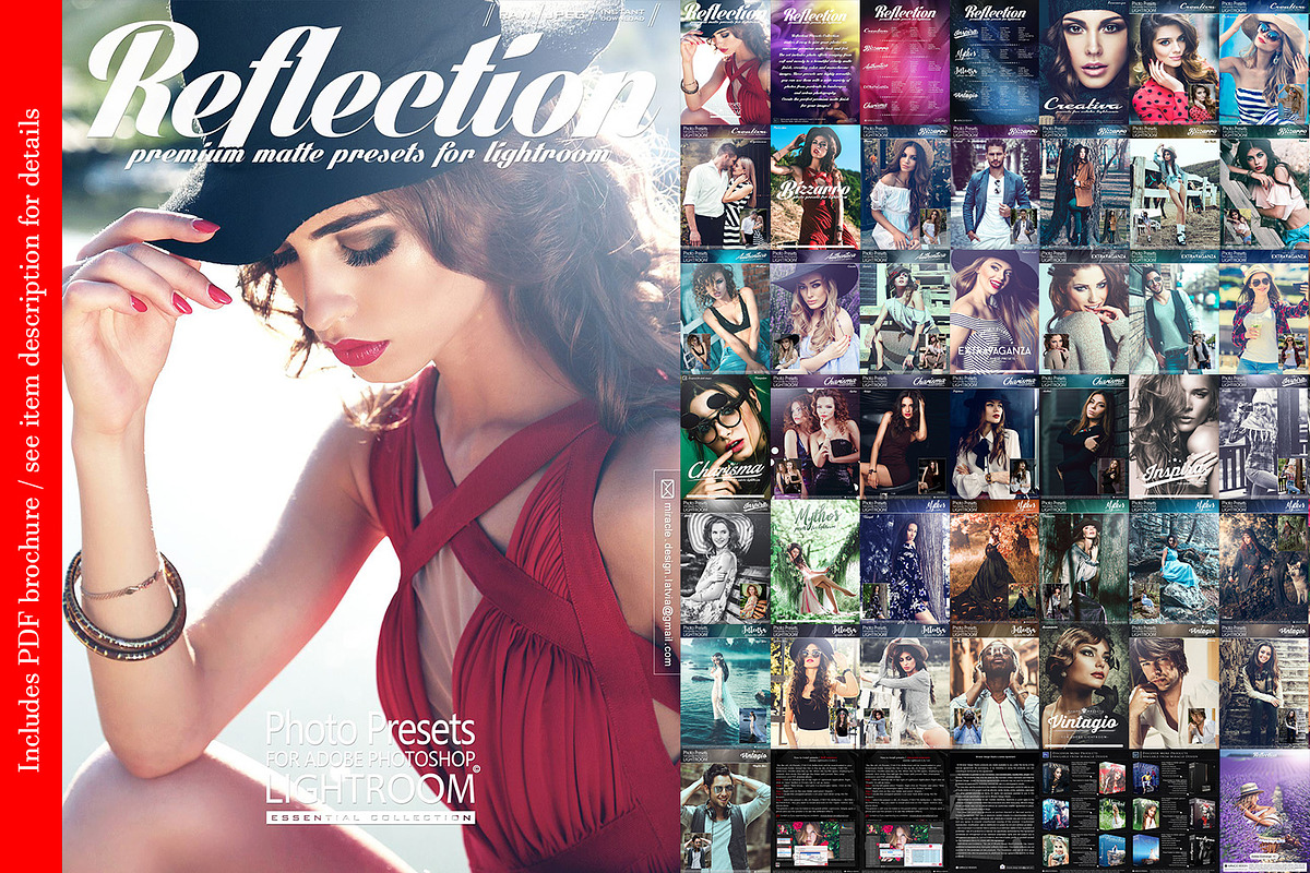 Presets for Lightroom / Reflection, an Action Add-On by Miracle_Design (Photo 2 of 31)