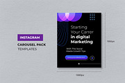 Blue Marketing Instagram Carousel, a Social Media Template by UICreative (Thumbnail 2 of 4)