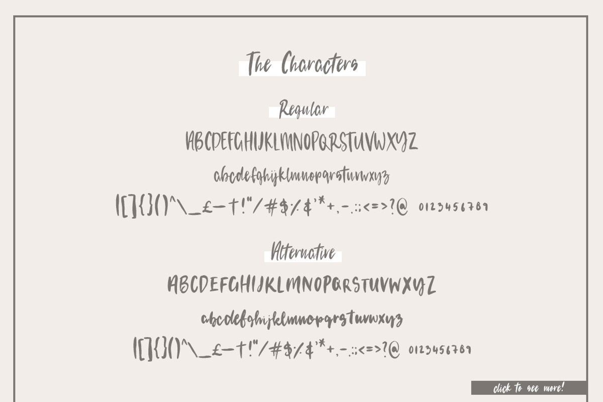 The Beloved Co. | Font Collection preview 7