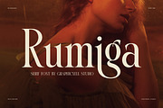 Rumiga Elegant Serif Font, a Serif Font by Perfectype (Thumbnail 1 of 8)