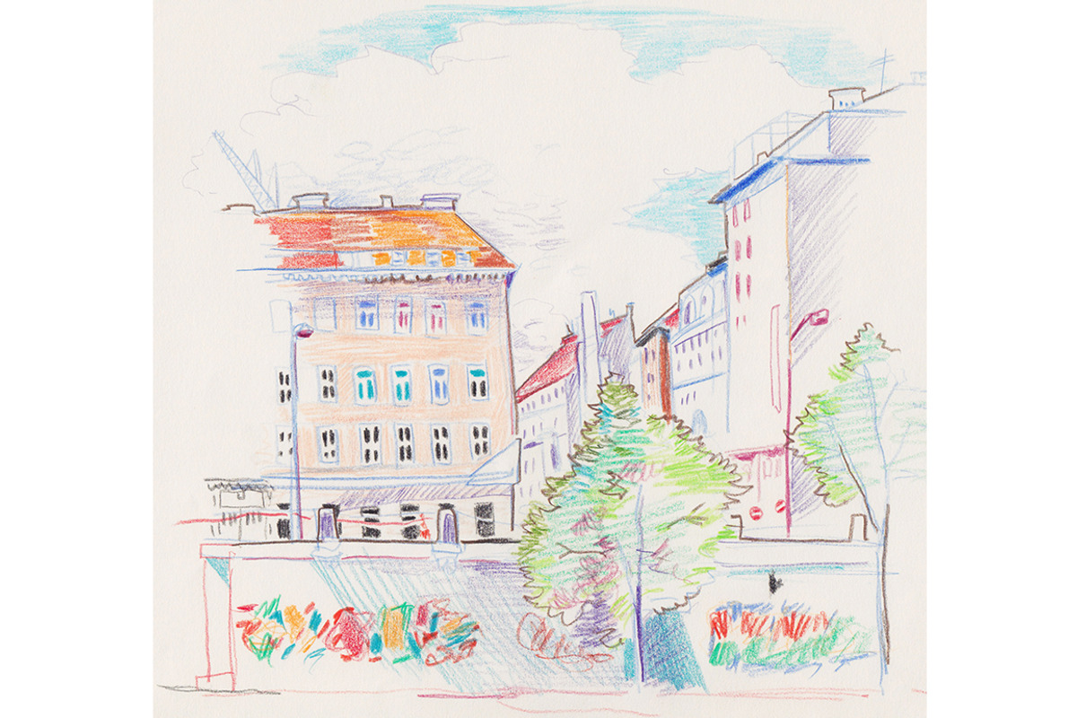 City Sketches 1, an Illustration by natsa (Photo 4 of 4)
