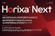 Horixa Next Modern Connected Sans, a Sans Serif Font by productype1 (Thumbnail 11 of 12)