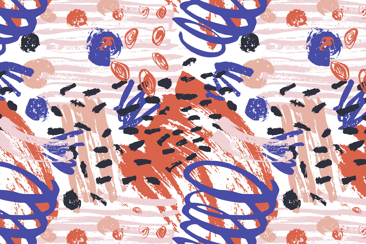 Textures cards + seamless patterns, a Pattern Graphic by Good Studio (Photo 17 of 30)