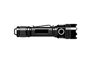 Tactical Flashlight Silhouettes, a Graphic by musafir_fashion (Thumbnail 10 of 14)